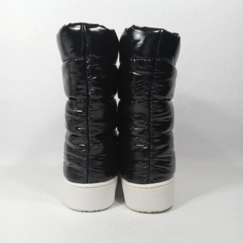 JEFFREY CAMPBELL Black Puffer Insulated Winter Boots Women's Size 6